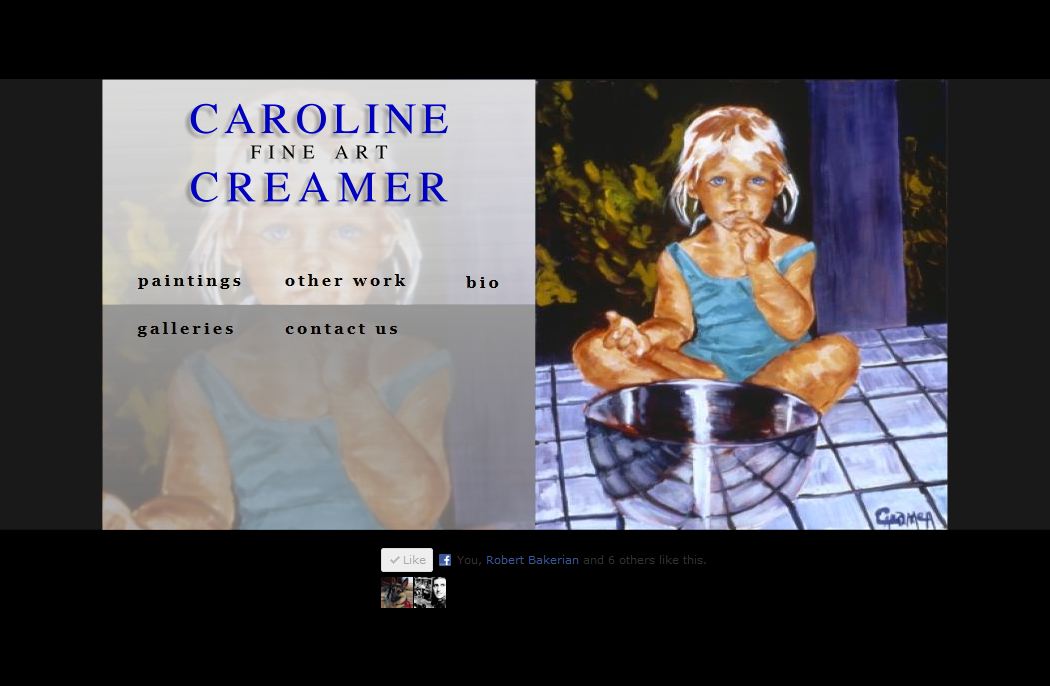 Caroline Creamer Homepage
