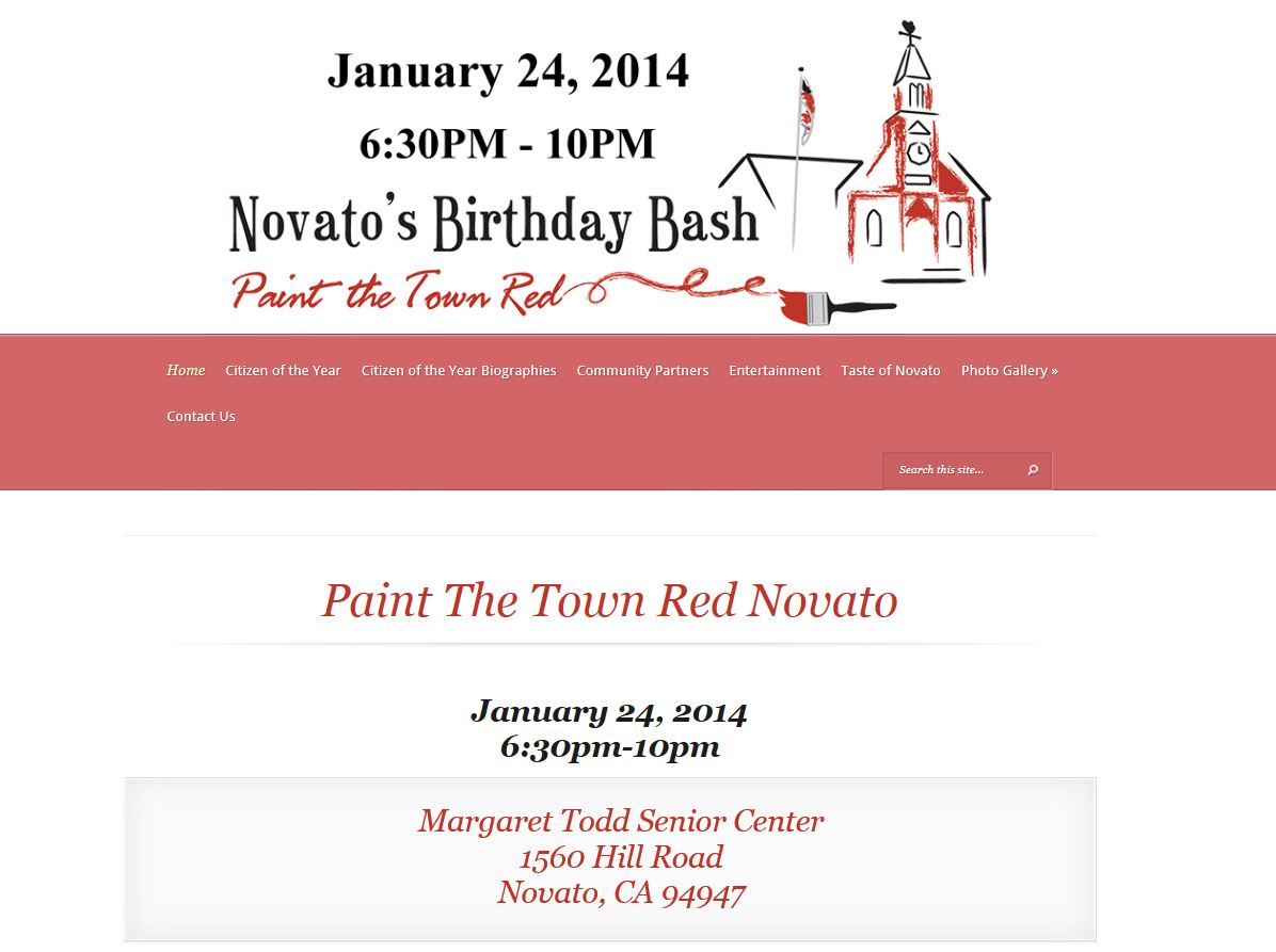 Paint The Town Red Novato